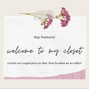 Welcome to my Closet!